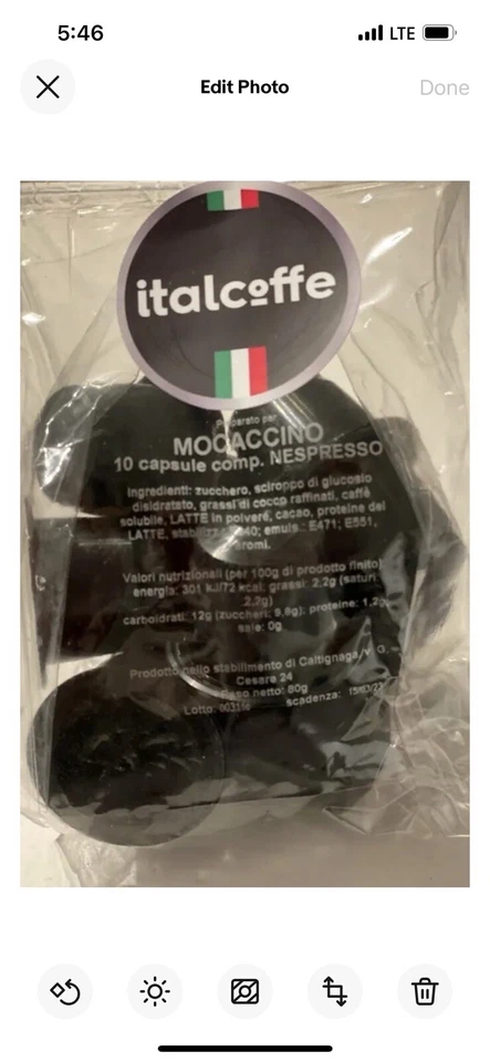 Coffee capsules nespresso compatible made in Italy 100 units - Image 4 of 4