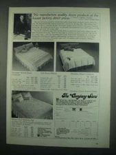 1984 The Company Store Ad - Bavarian Down Comforter