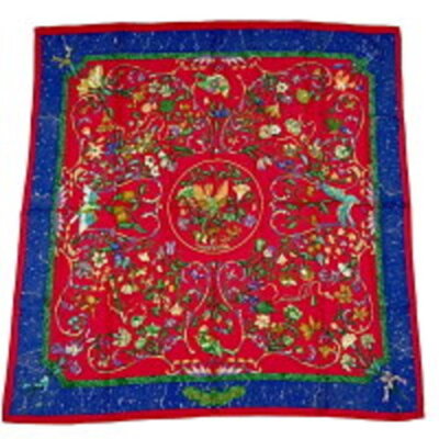 Hermes Scarf Carre 90 Silk PIERRES D'ORIENT ET D'OCCIDENT Eastern