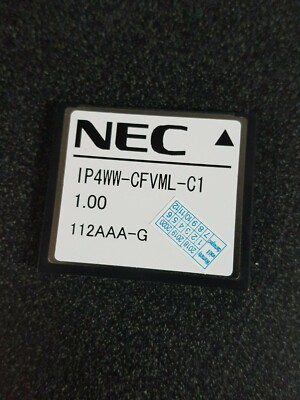 NEC SL1100 IP4WW-CFVML-C1 1100113 4 Port x 40 Hour Large Flash Voice Mail