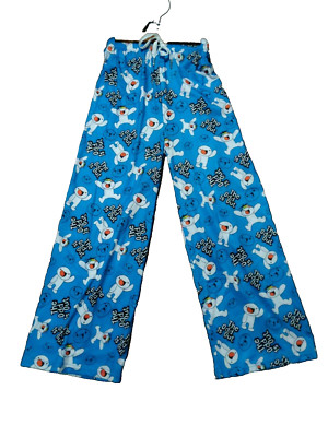 Rare Odd 1's Out YXL Kids Blue Pajama Pants Blue Graphic Print - Limited Edition