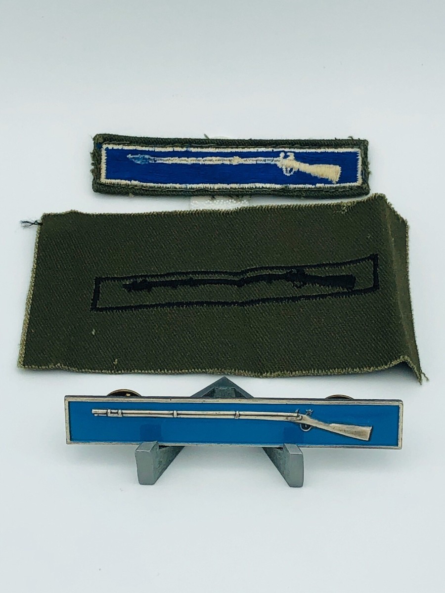 U.S. Army EIB Expert Infantrymans Badge, OD Green/Black & OD Green/Blue  Patches | eBay