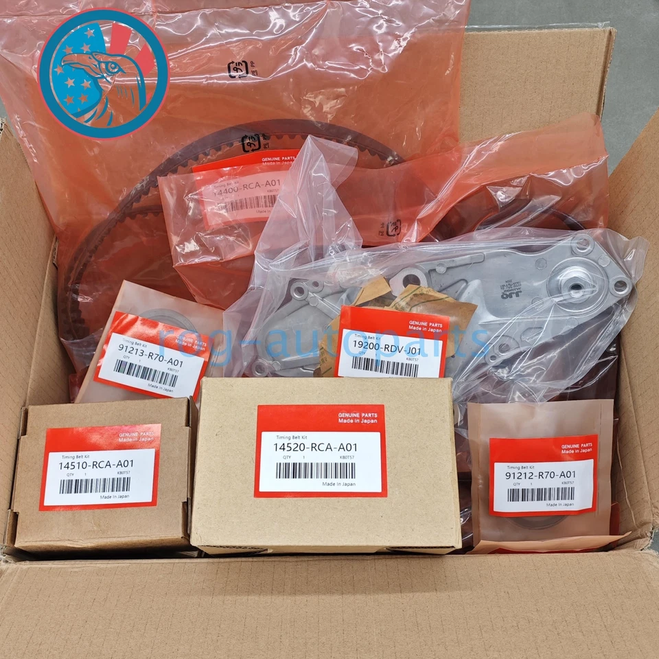 New New Timing Belt Kit with Water Pump Fits For ACURA MDX Accord Odyssey USA - Image 3 of 4