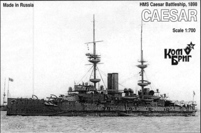 Combrig 1/700 Battleship HMS Caesar 1898 Resin Kit