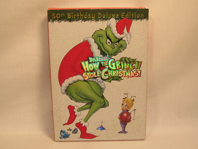 How The Grinch Stole Christmas Deluxe Edition DVD NEW FACTORY SEALED