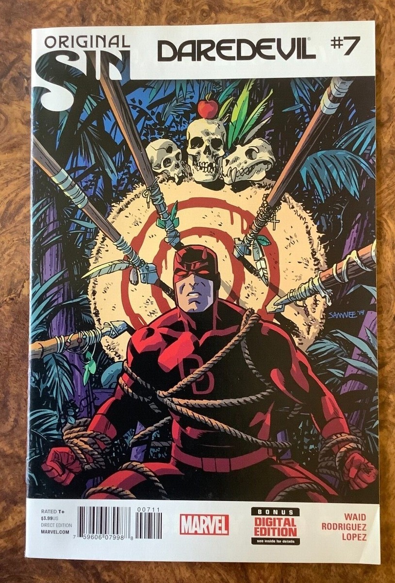 Daredevil 7 8 2014 VF/NM Mark Waid Chris Samnee Original Sin