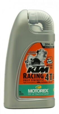 MOTOREX 4T KTM Racing SAE 20W-60 Motorrad Motoröl 1l