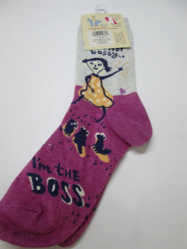 NUEVO CON ETIQUETAS Azul Q Mujer Talla 5-10 Calcetines Púrpura Multi Mezcla de Algodón Elástico Suave Foto 2 de 4