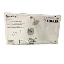 Kohler Numista 1-Handle 3-Spray Wall-Mount Bath and Shower Set in Brushed Nickel