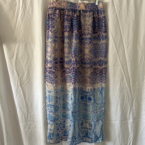 Maeve Floral Print Straight Midi Skirt for Women - Medium (Anthropologie) - Picture 2 of 5