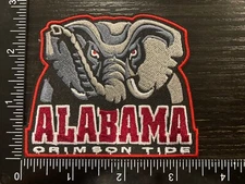 University of Alabama Crimson Tide Football Embroidered Iron On Patch