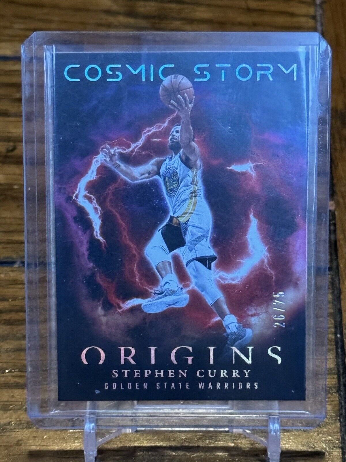 Steph Curry Cosmic Storm /75