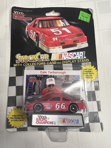 1:64th Scale Cale Yarborough #66 Diecast Car By Racing Champions New Sealed VTG - Picture 2 of 5