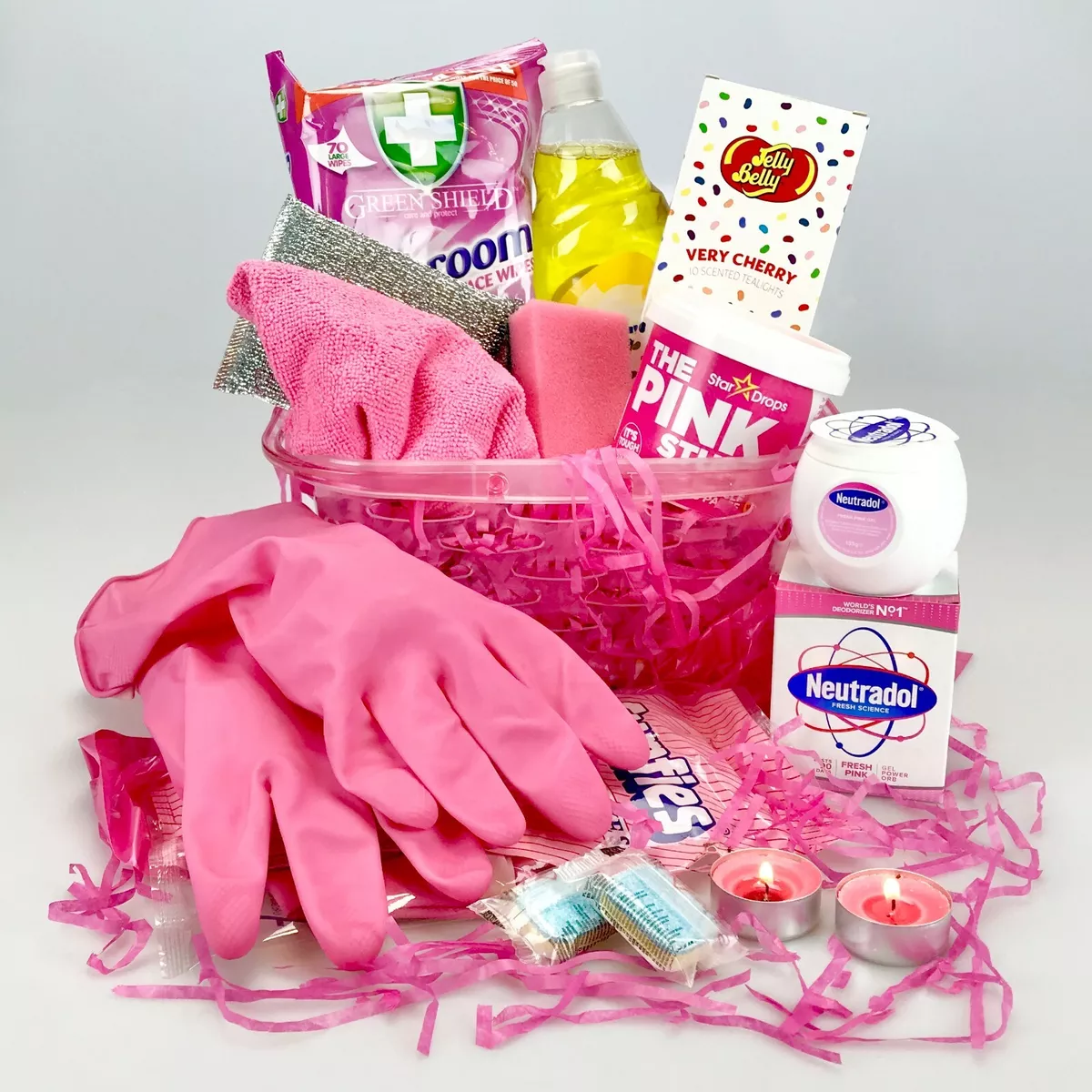 Mrs Hinch Ultimate Cleaning Pamper Hamper Pink Stuff Birthday New Home  Christmas