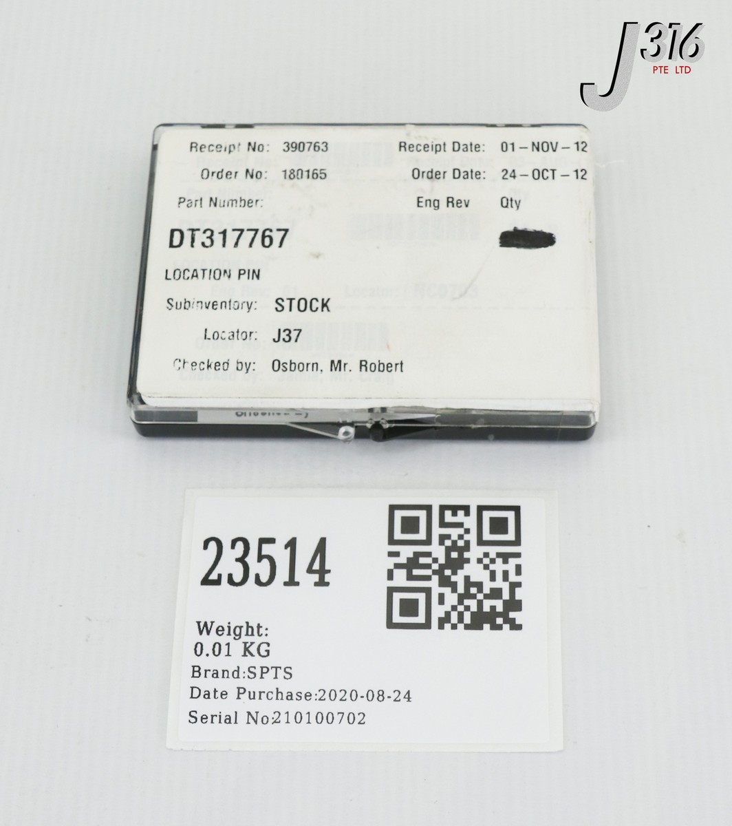 その他 sold out 23514 SPTS LOCATION PIN FOR EPS RING, SPTS CPX PEGASUS CHAMBER