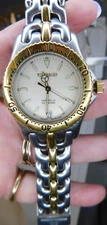 LONGINES WITTNAUER~ODYSEY 10 ROTATING GP BEZEL &SS~100M~SWISS WATCH