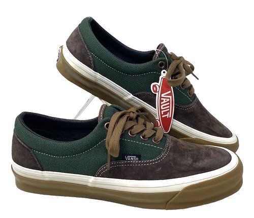 Vans Unisex\'s Zahba Mid Suede Glazed Ginger Brown / Green Skate Shoes Size 11.5 Vans Unisex Zahba Mid Suede Glazed Ginger Brown/Green Skate  main image 4