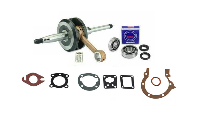 Vilebrequin Peugeot 103 SP MVL électronique anti-vibration petit cône