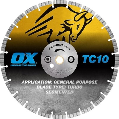 OX Tools TC10-14 14'' General Purpose Diamond Blade