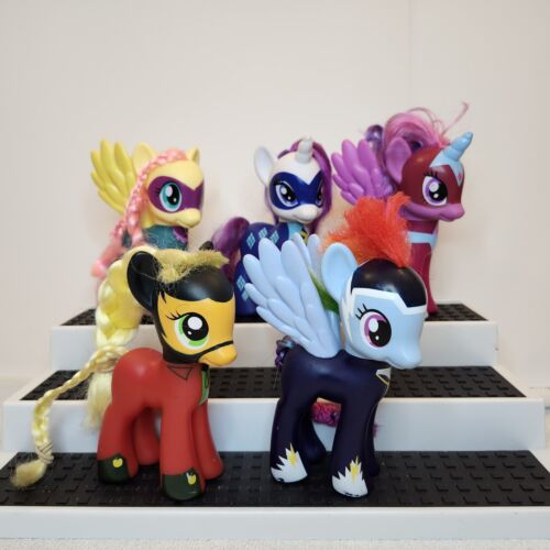 My Little Pony Power Ponies - Super Heroes  - LOT of 5 - Target Exclusive Set - 第 1/11 張圖片
