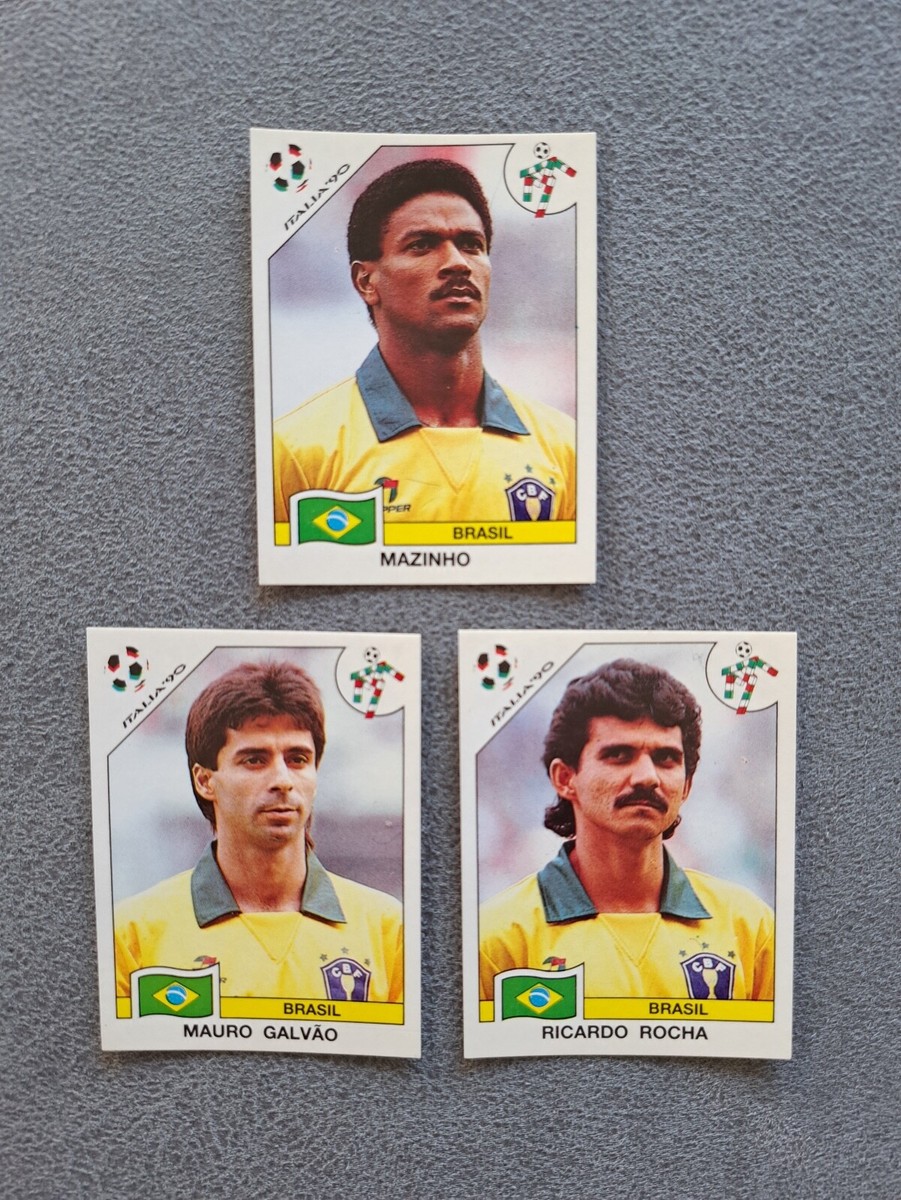 PANINI FIFA World Cup ITALIA'90 original stickers - #195, #196