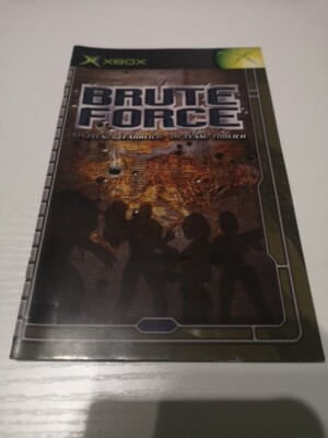 Brute Force - XBOX CLASSIC Spielanleitung Booklet