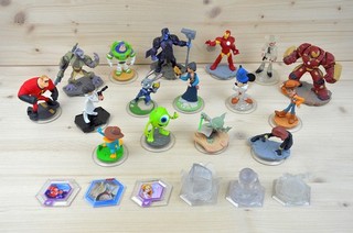 Wii 22 teiliges Disney Infinity Figuren Set (Set 1)