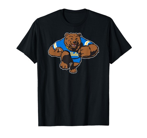 UCLA Bruins Football Mascot Black Officially Licensed T-Shirt