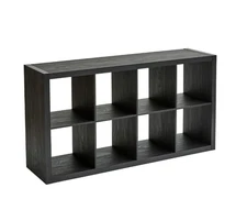 BOOKSHELVES 8 Cube Shelf Vinyl Records Storage Case White/Brown/Gray Available