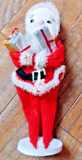 Vintage Japan SANTA CLAUS 50'S STANDING or hanging. 9"