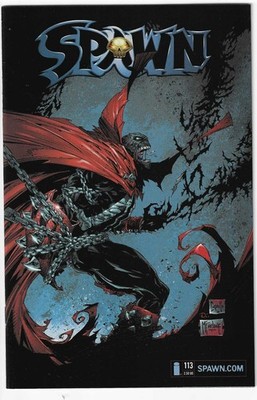 SPAWN #113 NM+ 2001 TODD MCFARLANE GREG CAPULLO ANGEL MEDINA IMAGE COMICS