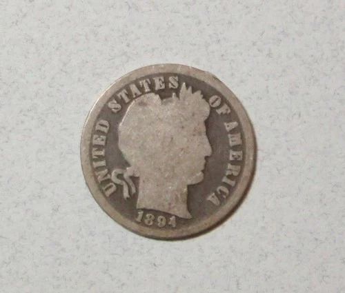 1894 Barber Dime