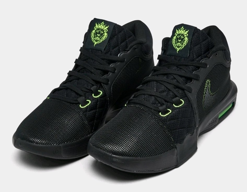 Size 10.5 - Nike LeBron Witness 8 Black Volt for sale online | eBay