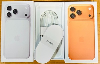Apple iPhone 17 Pro Max 17 Pro Empty Retail Box with Manual and