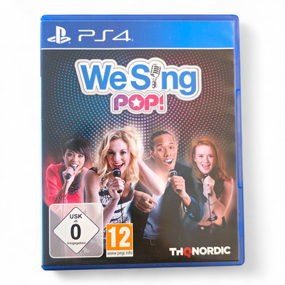 We Sing Pop - PS4 - Sony PlayStation 4 - PAL -DE - Sehr Gut