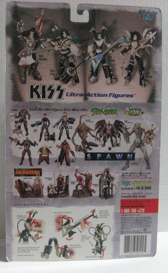KISS Ace Frehley Ultra-Action Figure - Image 2 of 3