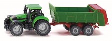 Tractor With Universal manure spreader - Siku