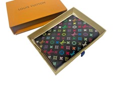 Louis Vuitton x Murakami Takashi Passport Cover Multicolor Couverture W/Box ,