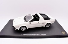 Edicola Lamborghini Silhouette Diecast Car 1:43 White 1976