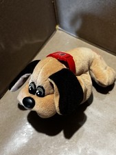 Vintage Pound Puppies Watch Pups Plush Tonka 1987 Brown
