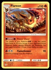 Flareon 25/236 Uncommon Cosmic Eclipse Pokemon Near Mint