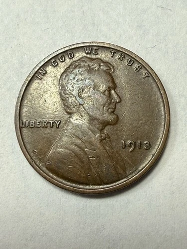 ** 1913 LINCOLN CENT-   VF+  (UPGRADE THAT SPOT IN YOUR SET)  PRICED TO SELL **