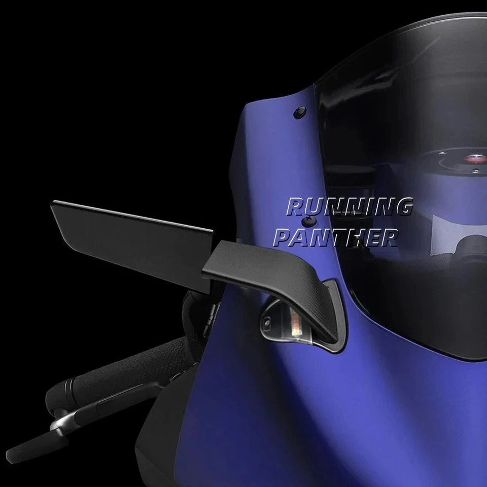 Rearview Rear View Side Mirrors With LED Turn Signal Light For Yamaha YZF R1 ⭐ - Image 4 of 4