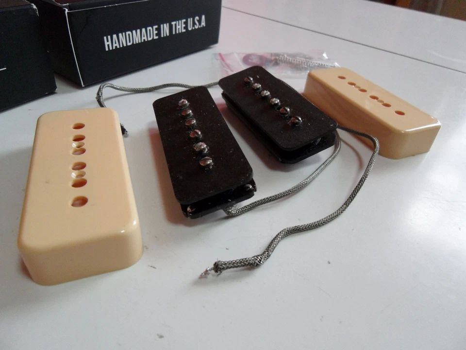 Lollar 50's Wind P90 Soapbar Set - Cream - Image 4 of 4