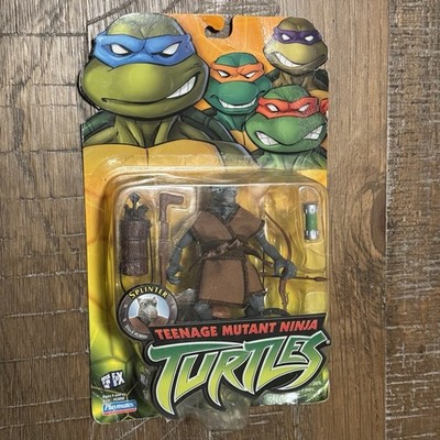 Teenage Mutant Ninja Turtles 5'' Splinter Figure Toy Playmate 2003 TMNT New