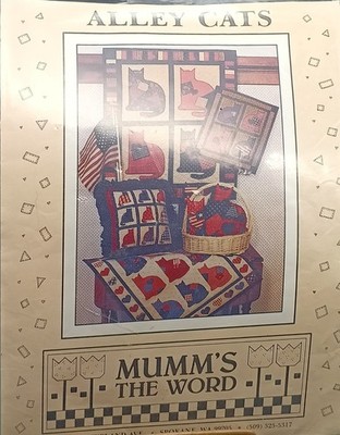 Alley Cats Quilt Pattern By Mumms The Word Vintage Sewing