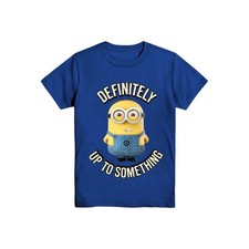 Minions "Up To Something" Boys Graphic T-Shirt, Sizes XS  2X