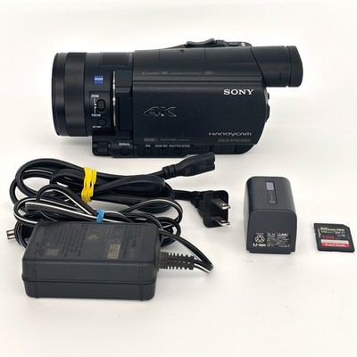 Sony FDR-AX100 4K Camcorder - Black for sale online | eBay