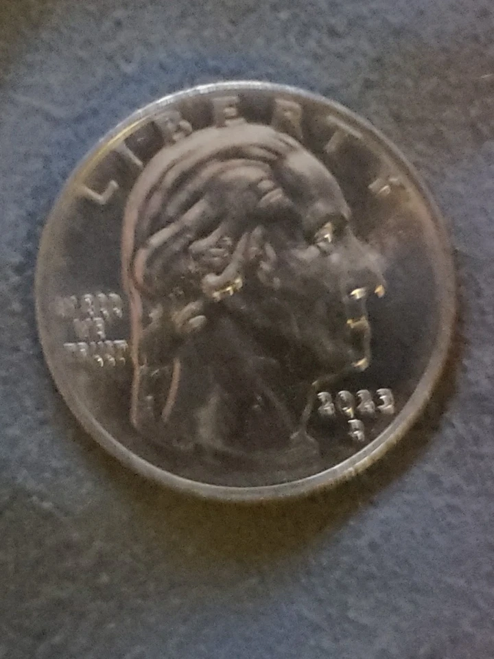 ERROR COIN JOVITA IDAR 2023  D MINT  "IN COD WE TRUST" RARE AMERICANA - Image 2 of 4