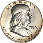 1956-P Franklin Half Dollar